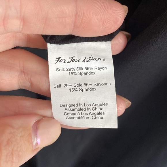 For Love & Lemons Flamenco Maxi Off the Shoulder Dress in Black Women's Small - Picture 12 of 13